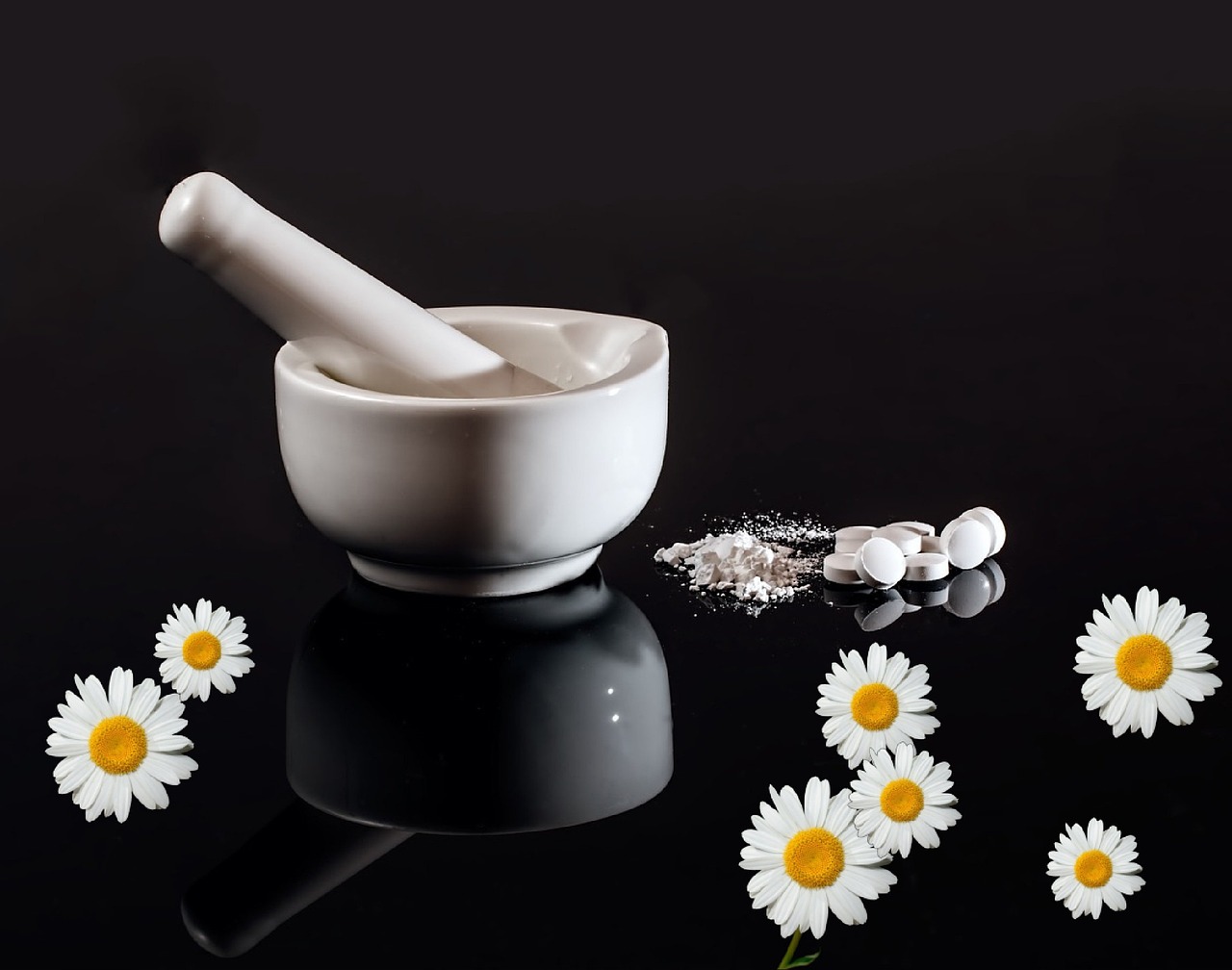 homeopathy, medicine, chamomile